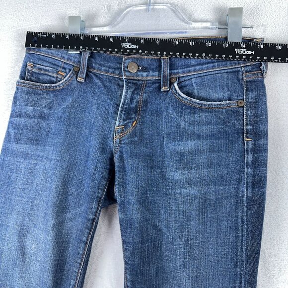 Citizens Of Humanity Boot Cut Jeans Mid Rise Medium Wash Blue Womens Size 28 - Picture 6 of 14
